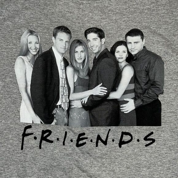 Ripple Junction Friends TV Show Grey T-Shirt Unisex Large New - Picture 1 of 4